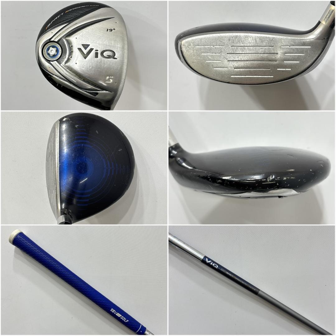 メンズ右利き初心者用　ツアーステージ　ViQ　ゴルフクラブセット　W-2747