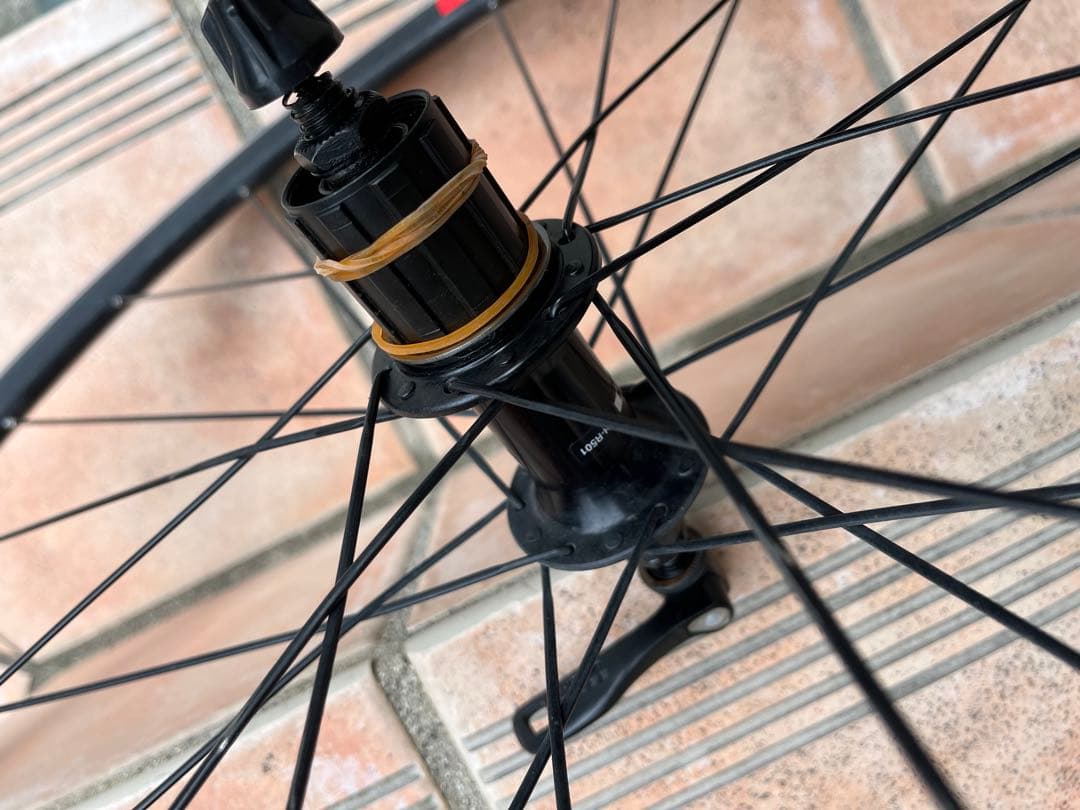 ひ*ぃ様 シマノ　ホイールR501 前後セット　ホイールバック付