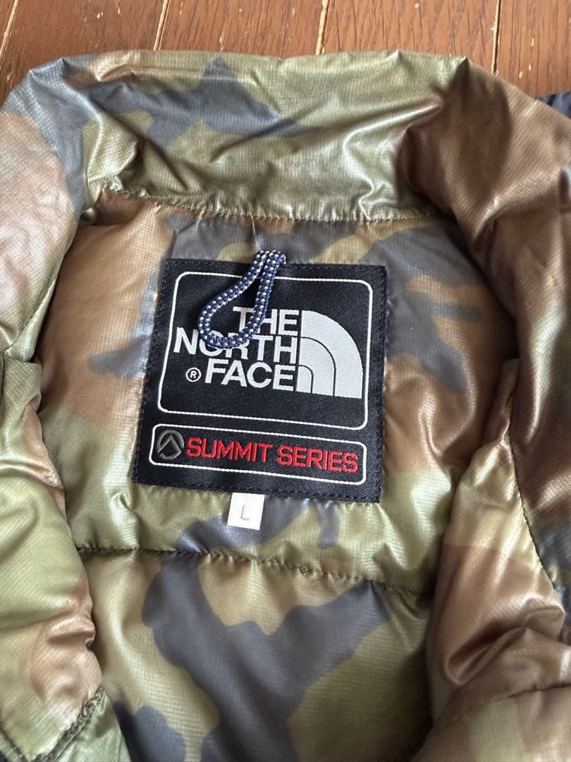 THE NORTH FACE SUMMIT SERIES ダウンベスト カモフラ
