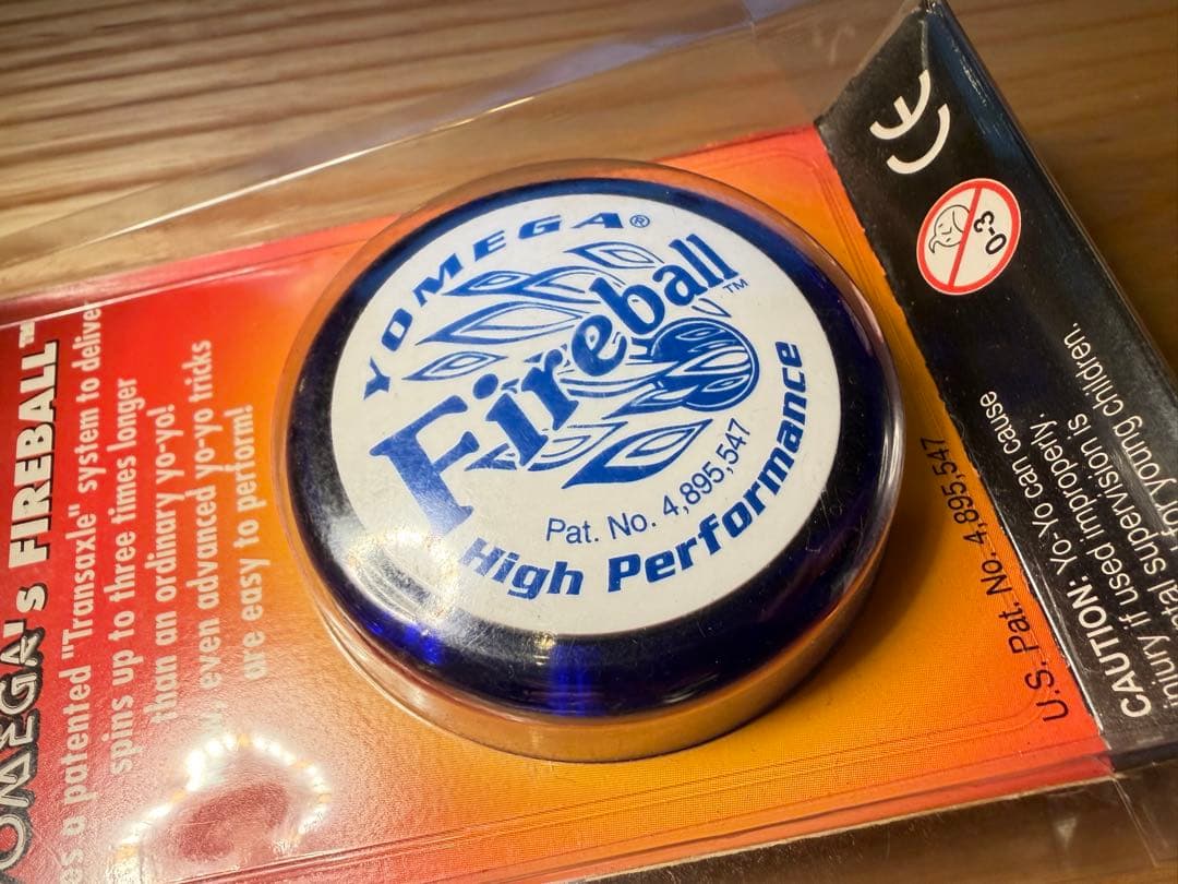ヨーヨー　ファイヤーボール　USA classic 青白　ブルーホワイト　未開封
