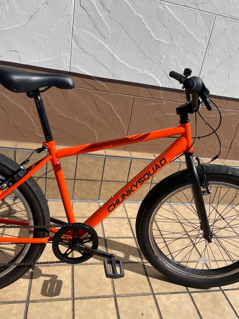 手渡時値引【室内保管】26インチマウンテンバイク 3インチ fatbike 8段