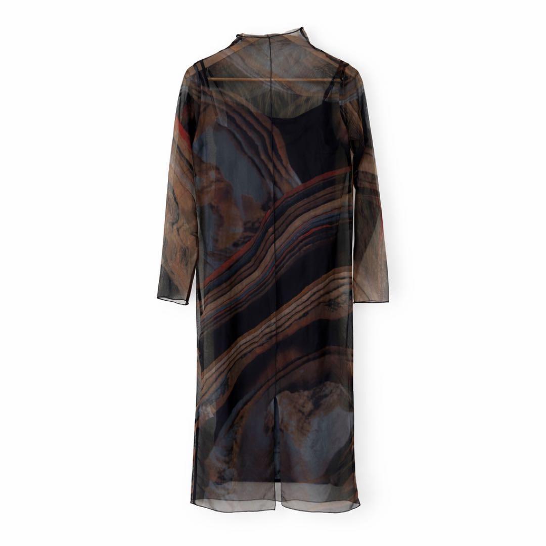 完売品✨AMERI CROOKED STRATUM SHEER DRESS