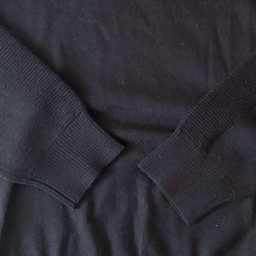 ナイキ タイガーウッズコレクション ニット セーター 黒 DRI-FIT XL