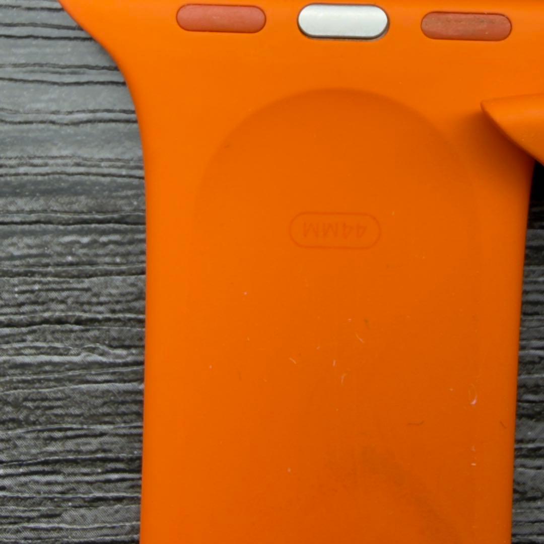 2950 Apple Watch エルメス　オレンジ　スポーツバンド　ラバー