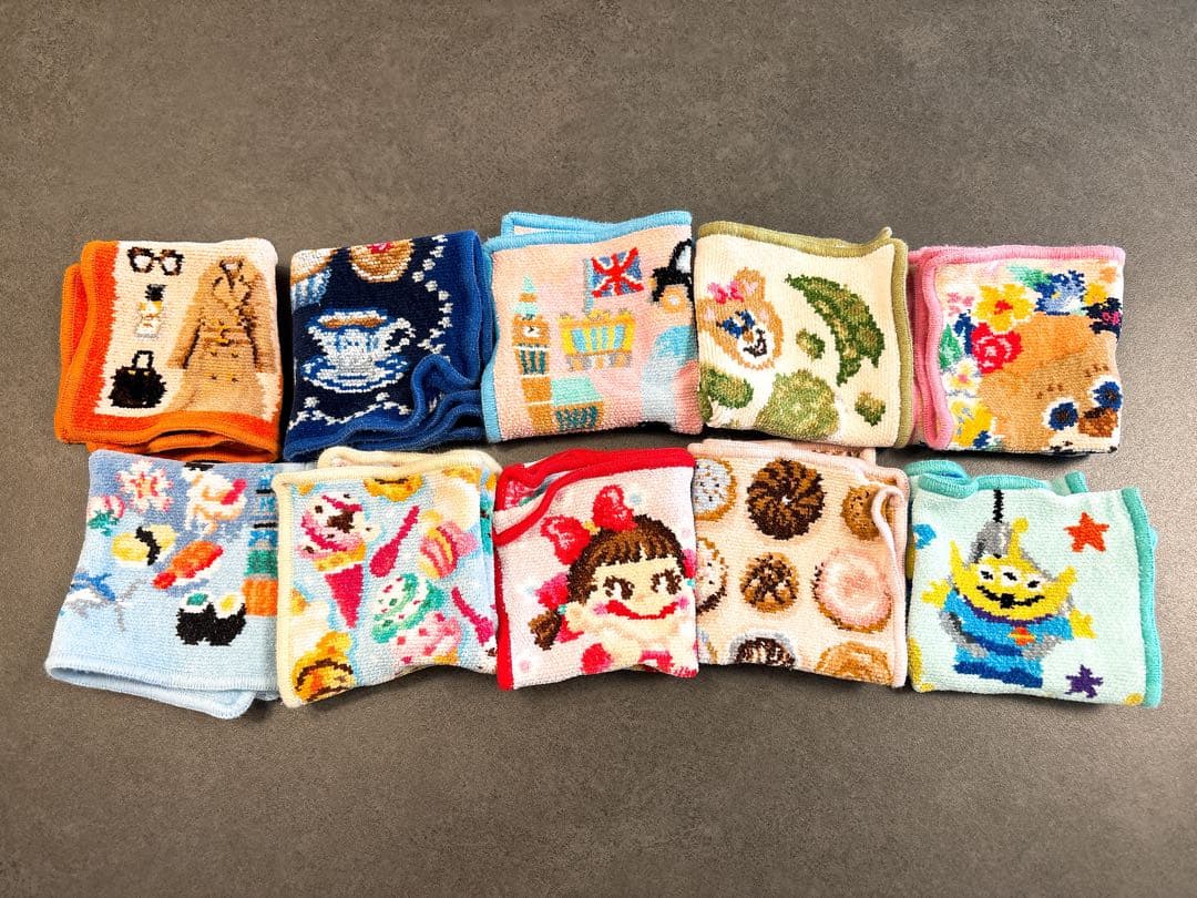 Feilerタオルハンカチ中古品10枚セット