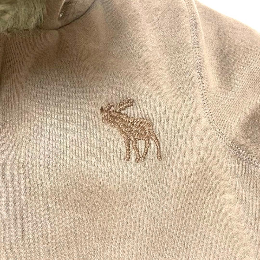 アバクロ　パーカー　極暖 S ブラウン　Abercrombie & Fitch