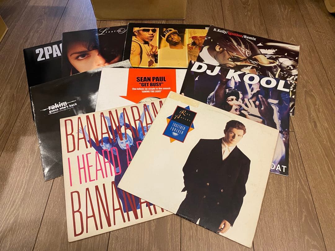レコードまとめて約80枚 一軍系！R&B HIPHOP DISCOなど①