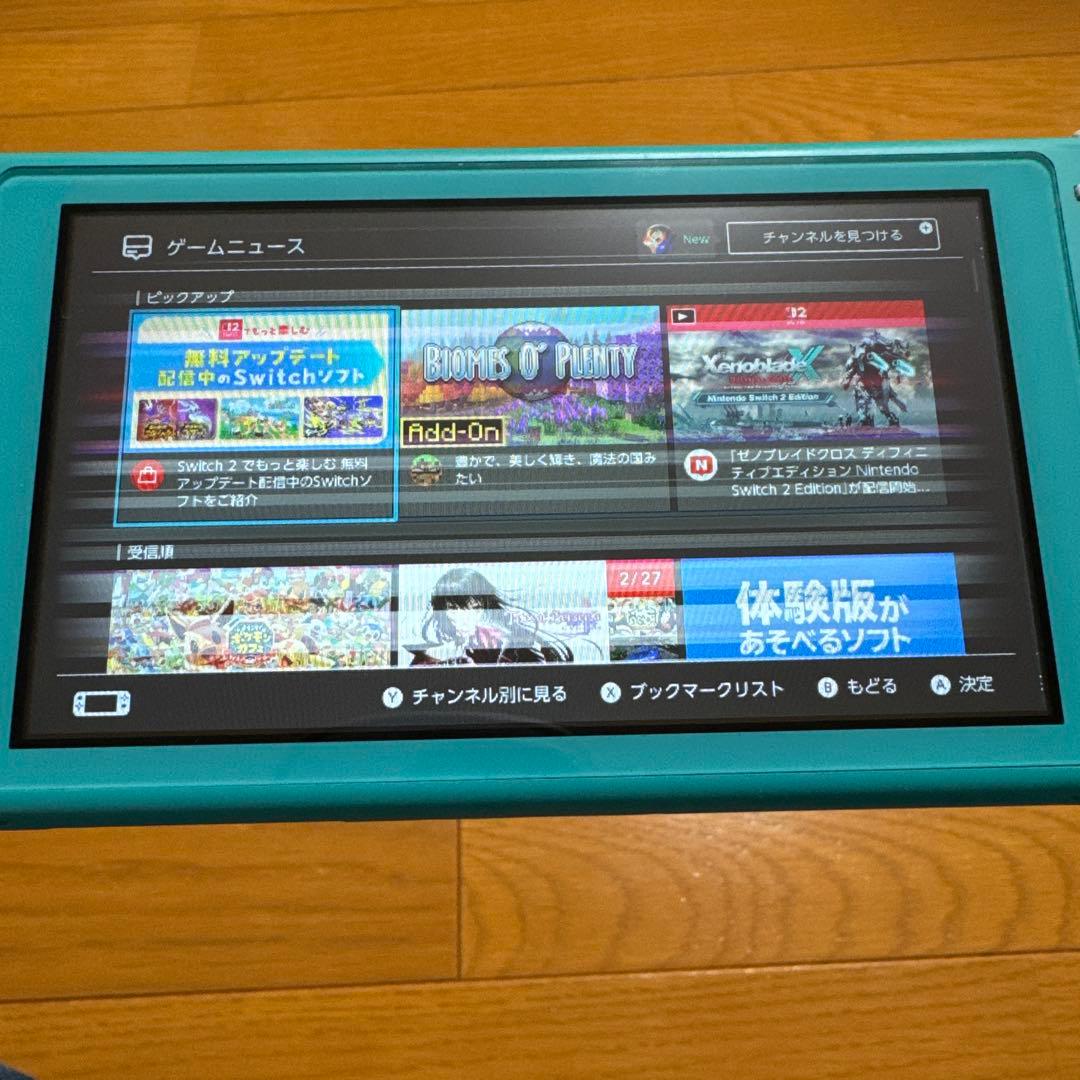Switch Lite ターコイズ ジャンク品