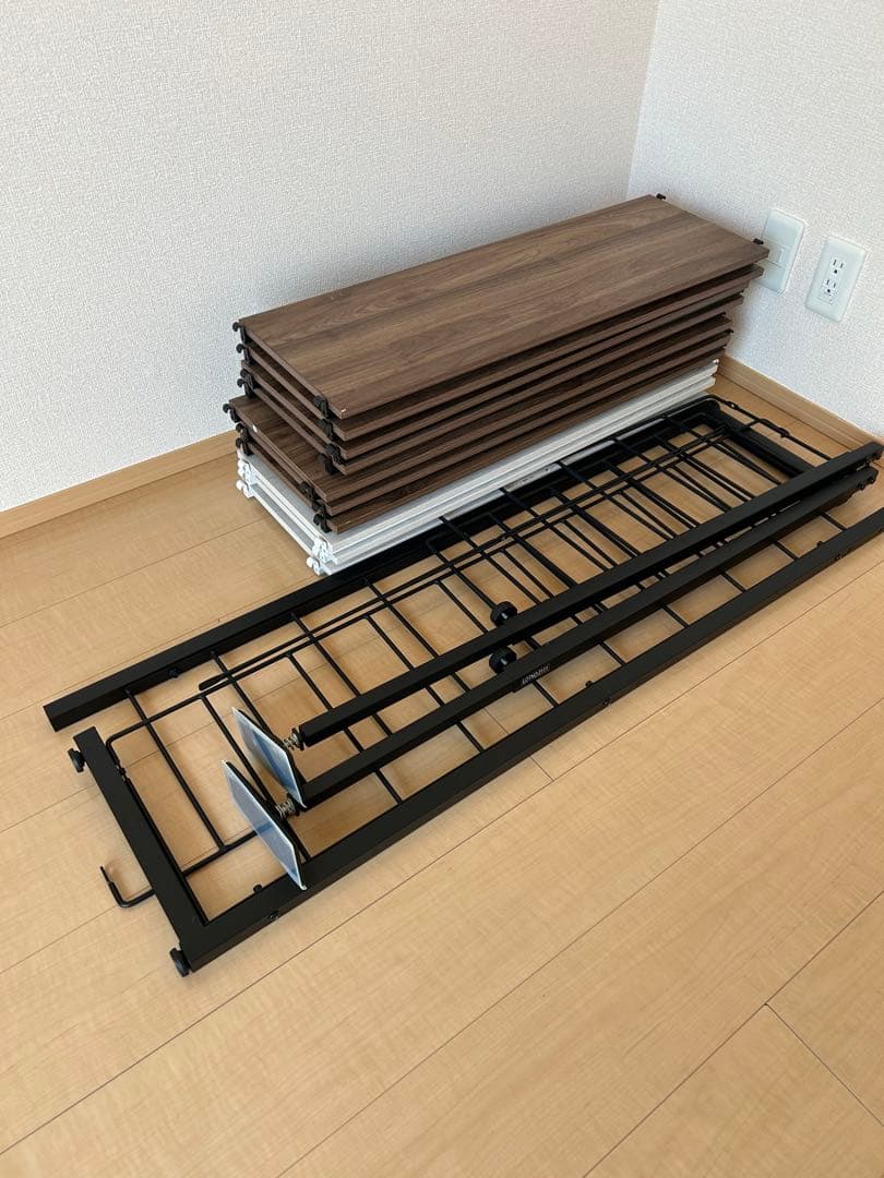 ⭐️引っ越しのため2月27日まで‼️【ニトリ】突っ張り壁面収納Nポルダ　幅80cm