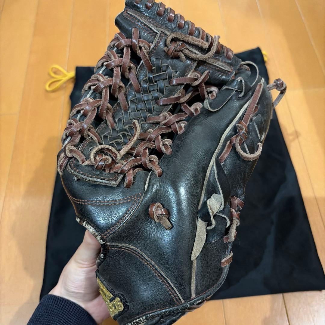 adidas 硬式グローブ 黒 ETY77
