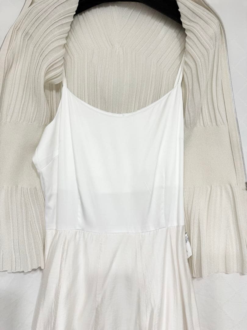 snidel シアージップレイヤードワンピース 美品