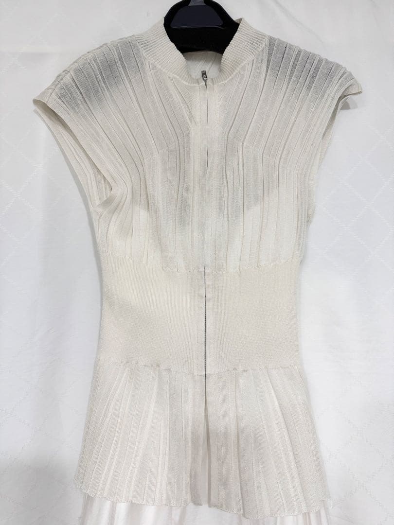 snidel シアージップレイヤードワンピース 美品