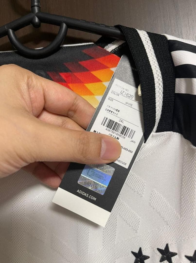 新品 オーセンティック ドイツ 2024 ユニフォーム クロース 日本2XL