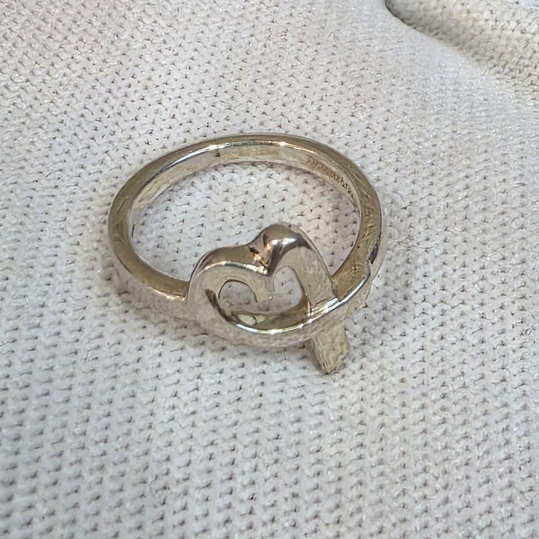 Tiffany&Co. ティファニー ラビングハート リング シルバー925