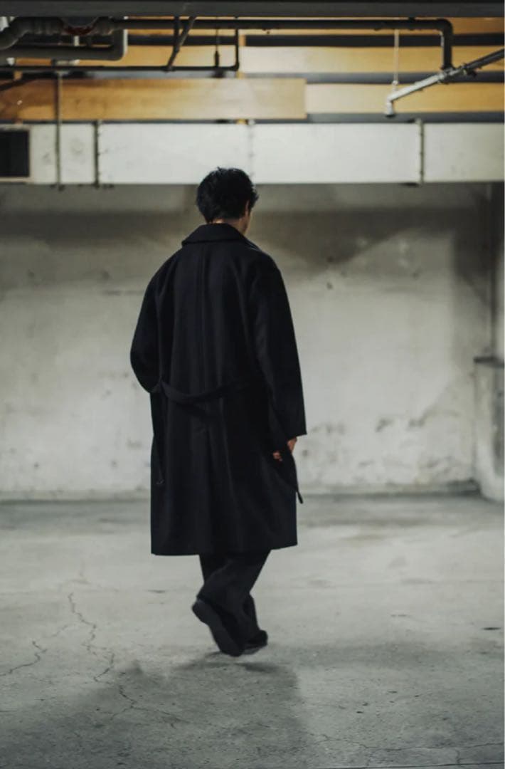 COMOLI ウールカシミヤミリタリーコート　２４aw サイズ1