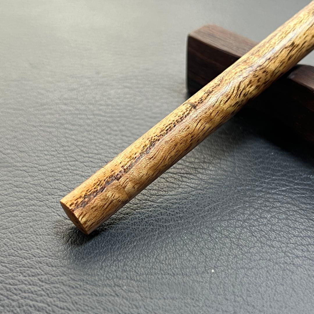 33センダンスタビ　木製キャップ芯ケース　木目揃え