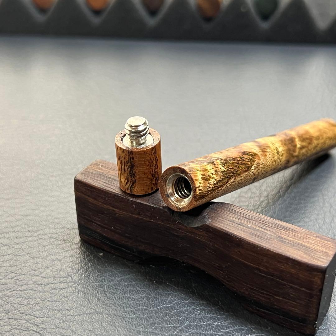 33センダンスタビ　木製キャップ芯ケース　木目揃え