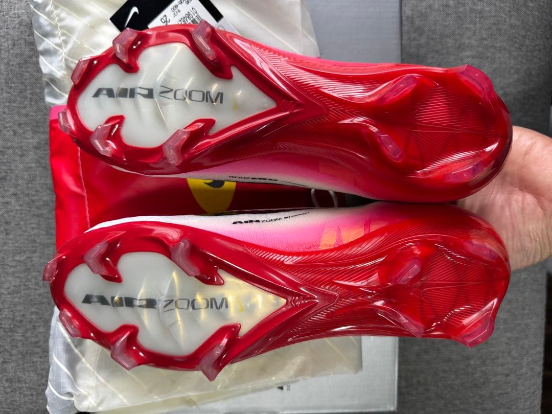 Nike Mercurial スパイク ホワイト/レッド