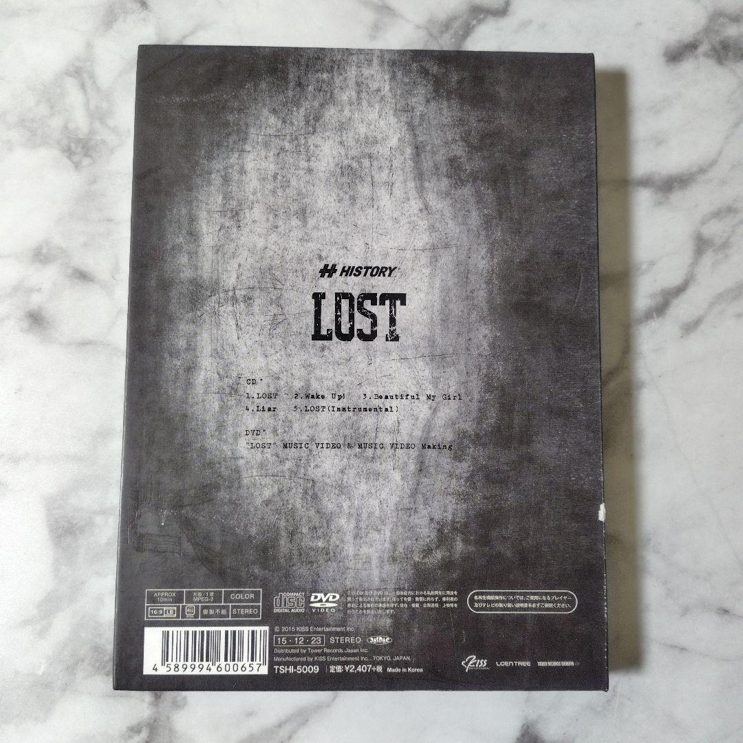 【廃盤】History (Korea/韓国) 【初回盤】LOST★ギョンイル