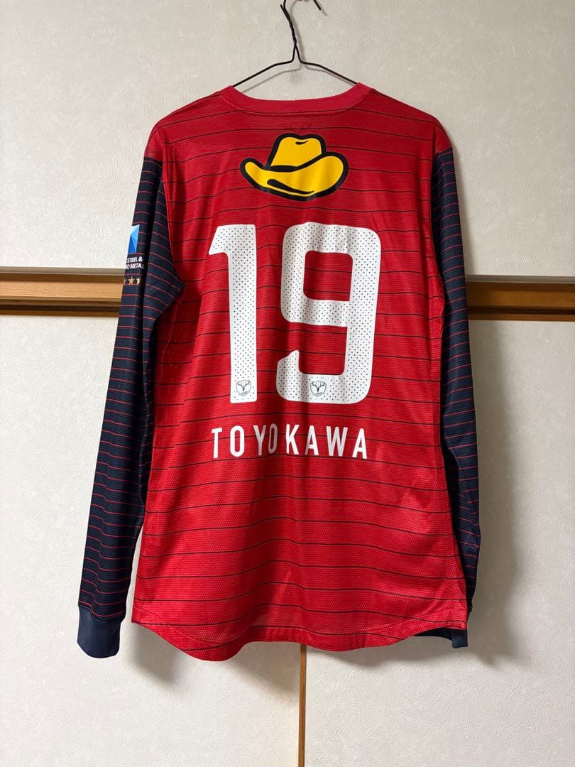 非売品　豊川雄太　鹿島アントラーズ　ユニフォーム長袖　正規品　Jリーグ