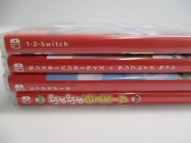 中古ソフト　SWITCH　パッケージ版　4セット品