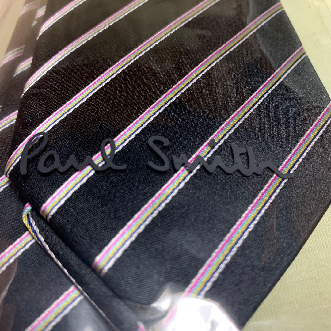 Paul Smith ポール・スミス ストライプ ネクタイ シンプル