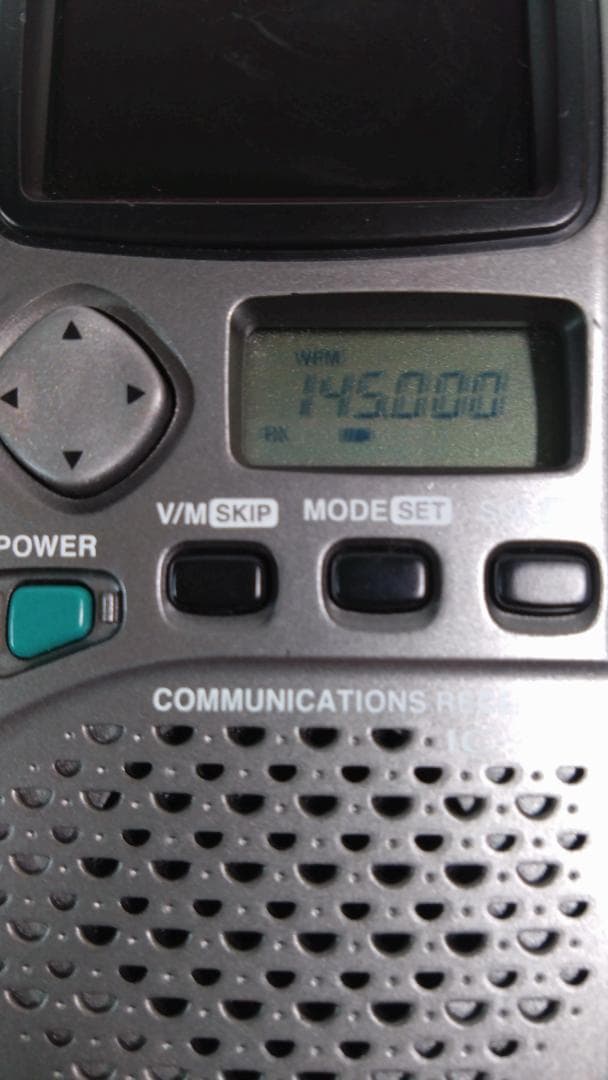 【広域帯受信機】ICOM IC-R3 動作確認済み アンテナ付