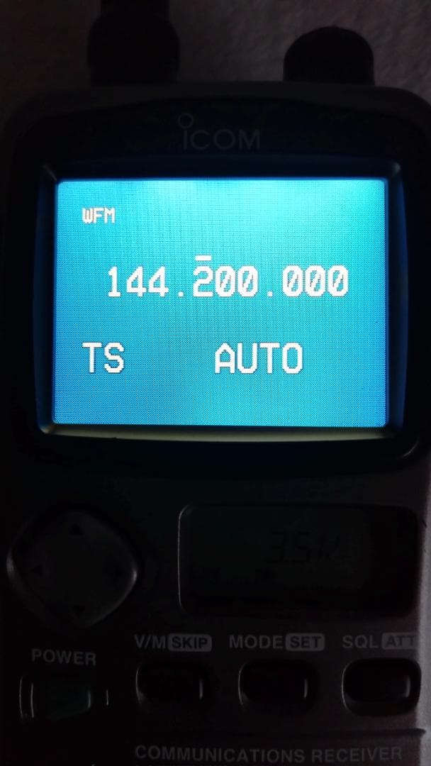【広域帯受信機】ICOM IC-R3 動作確認済み アンテナ付