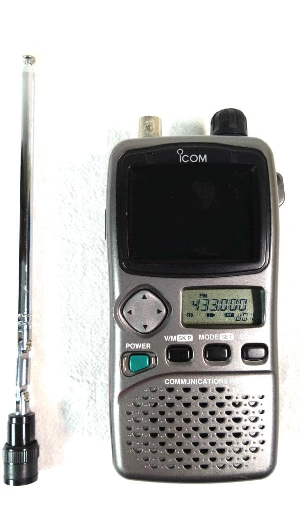 【広域帯受信機】ICOM IC-R3 動作確認済み アンテナ付