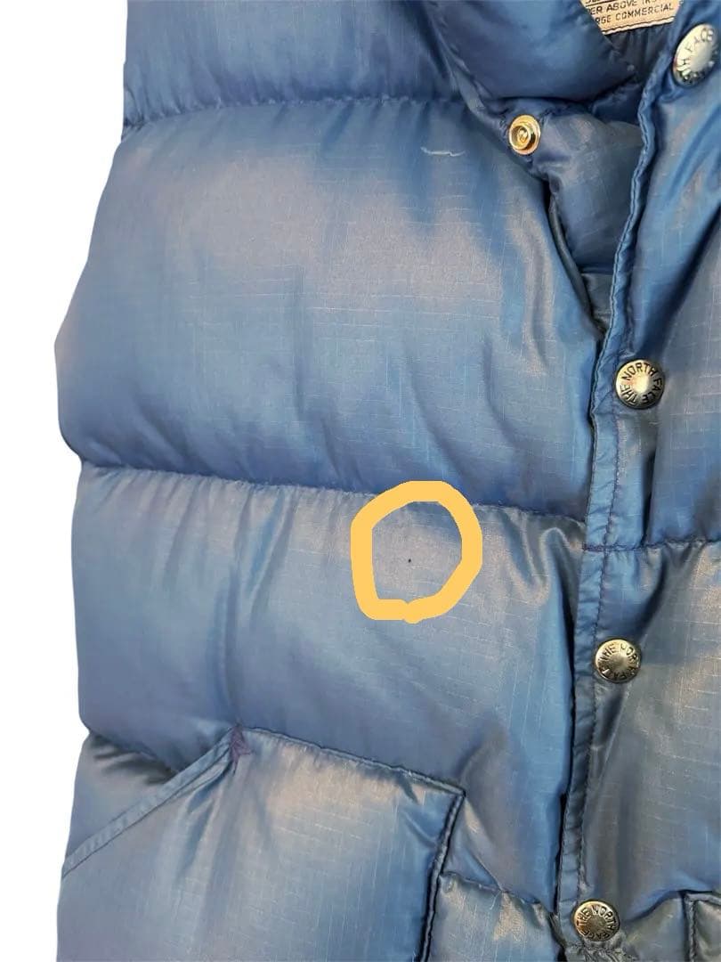THE NORTH FACE 茶タグ ダウンベスト