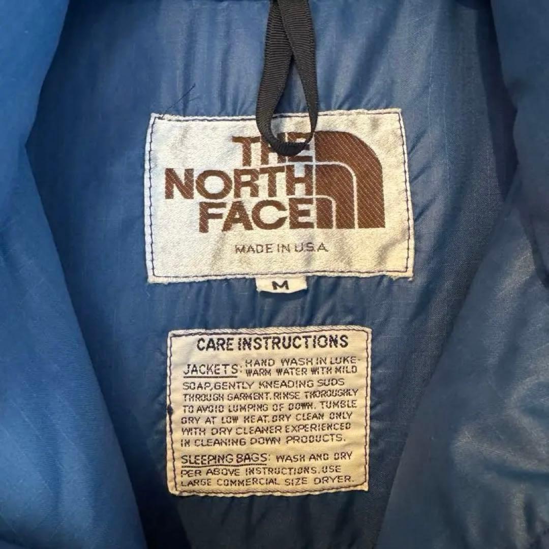 THE NORTH FACE 茶タグ ダウンベスト