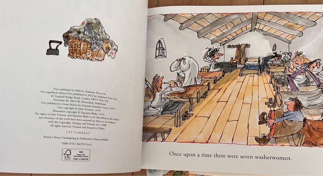 Quentin Blake作　おすすめ　英語絵本　10冊　セット