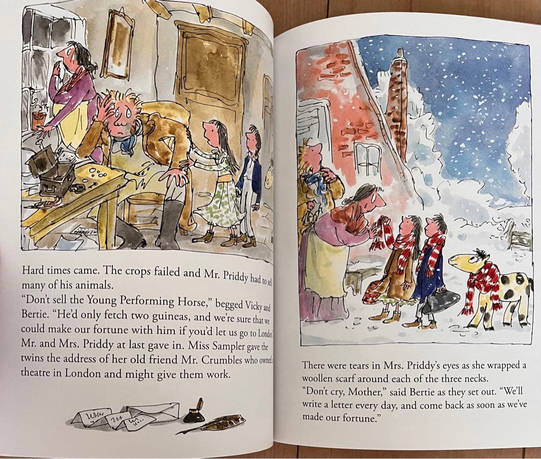 Quentin Blake作　おすすめ　英語絵本　10冊　セット