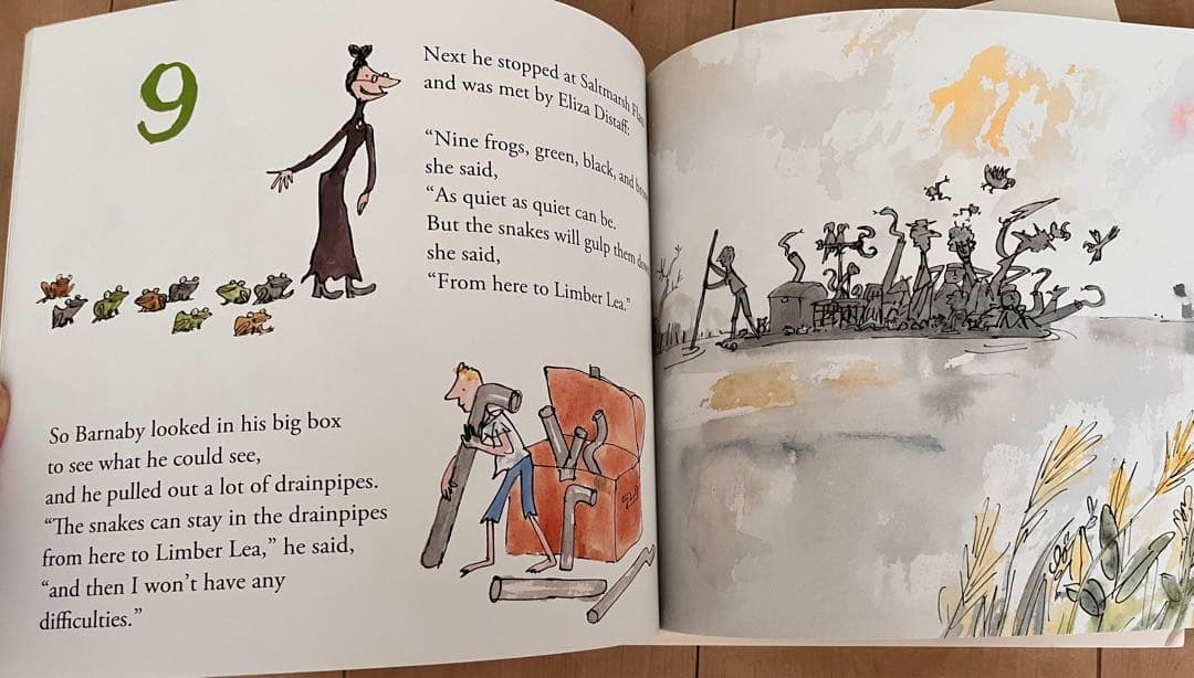 Quentin Blake作　おすすめ　英語絵本　10冊　セット