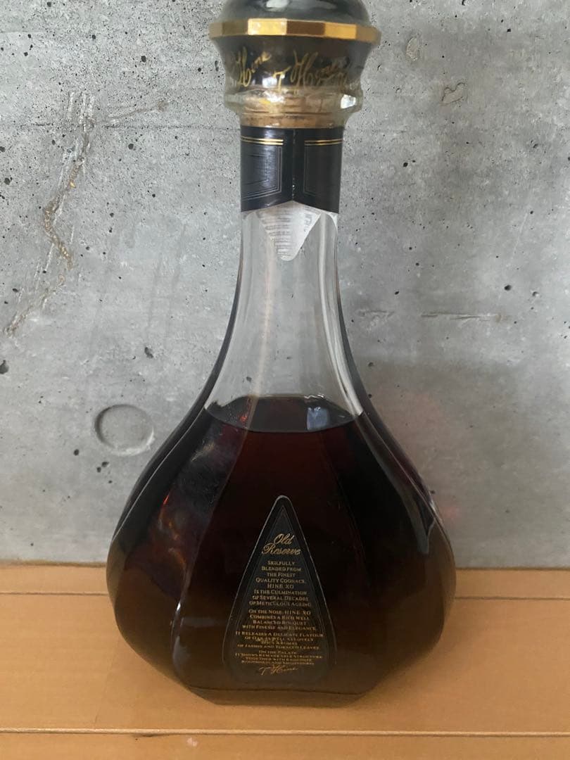 【未開栓】ハイン HINE XO コニャック 琥珀色 ボトルデザイン700ml