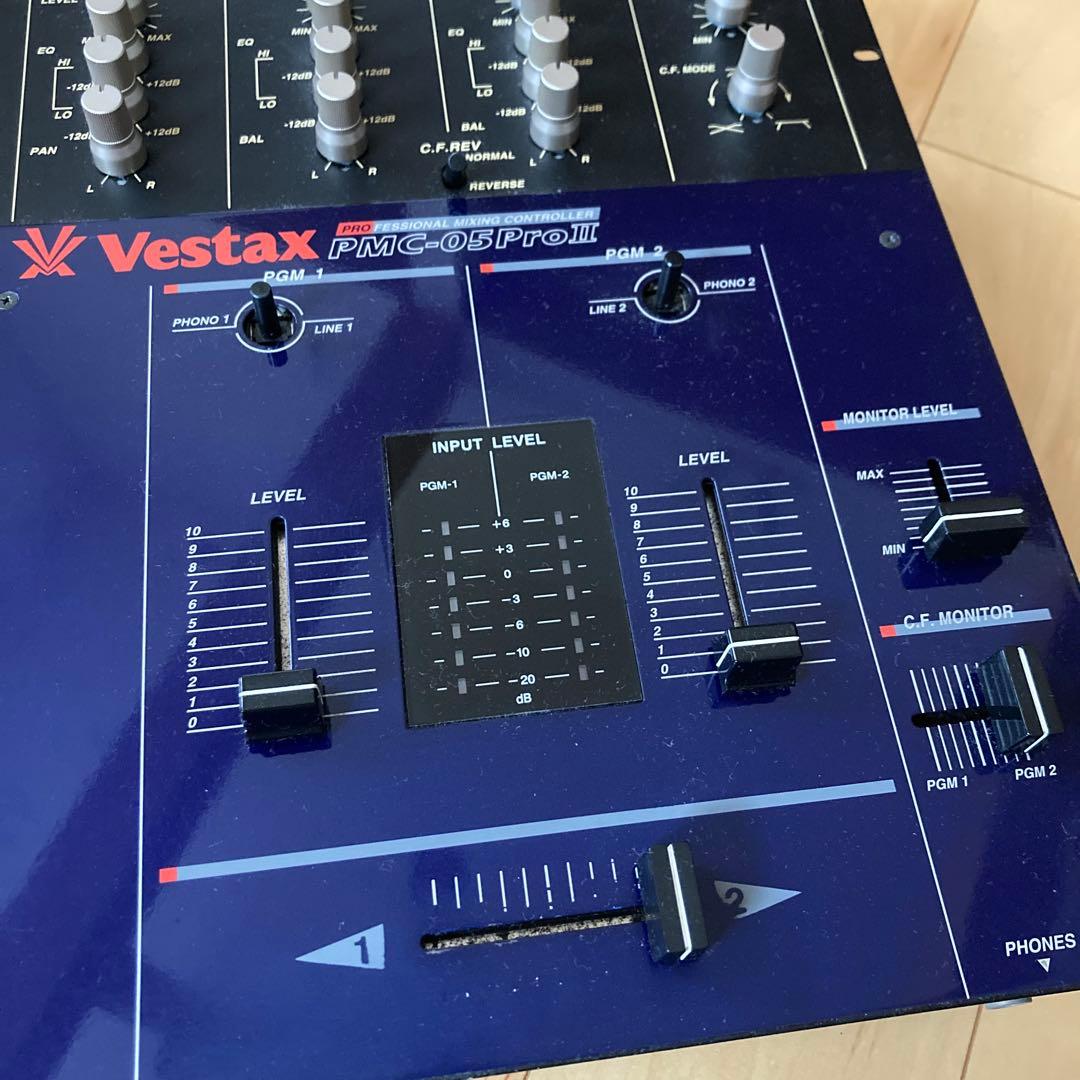 Vestax PMC-05Proⅱ DJミキサー 青