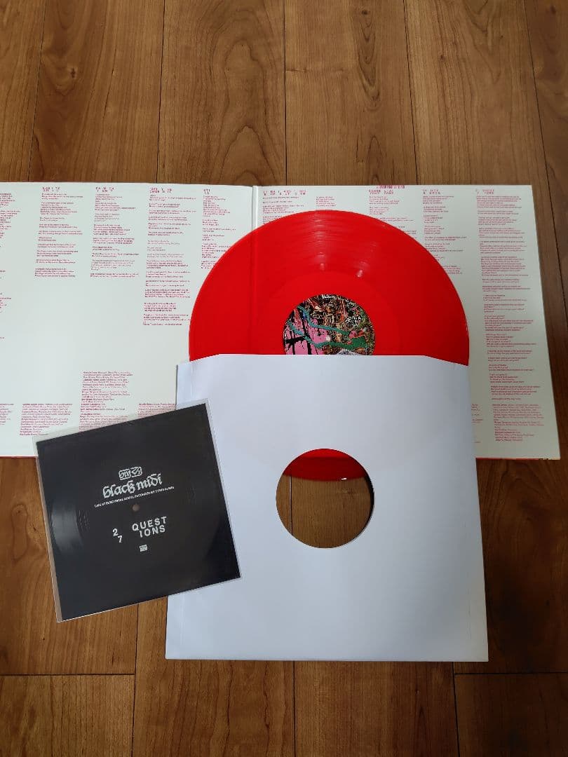black midi / Hellfire LP レコード 限定版 ソノシート付
