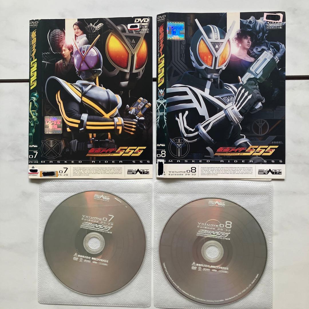 仮面ライダー555.DVD 13枚セット