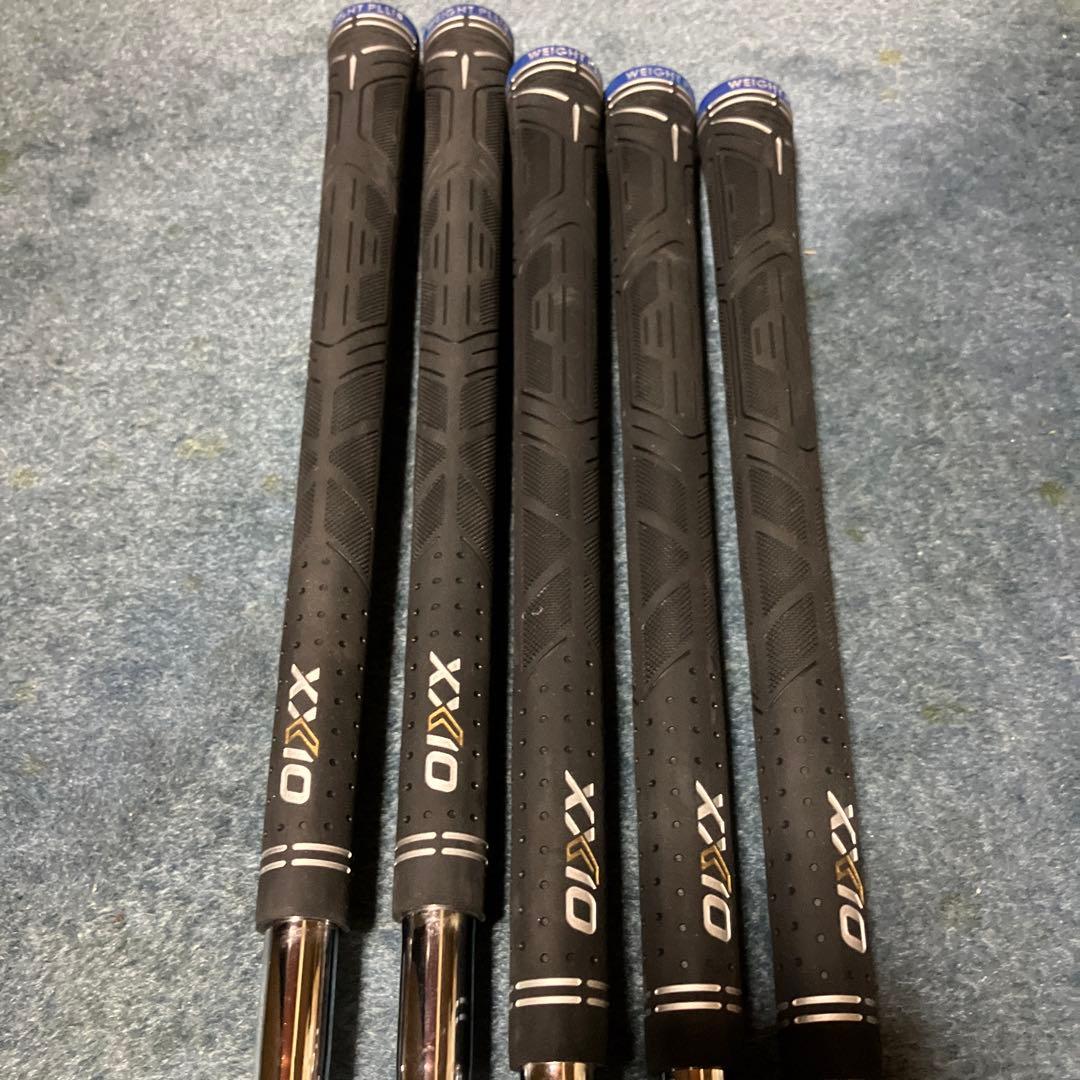 XXIO12 5本アイアンセット（6,7,8,9,P）N.S.PRO Rシャフト