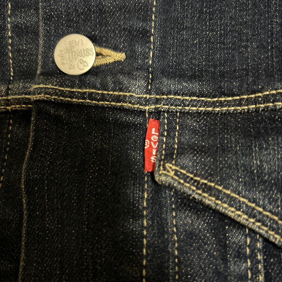 イ*テ様 Levi's デニムジャケット　ブルー　Ｌ