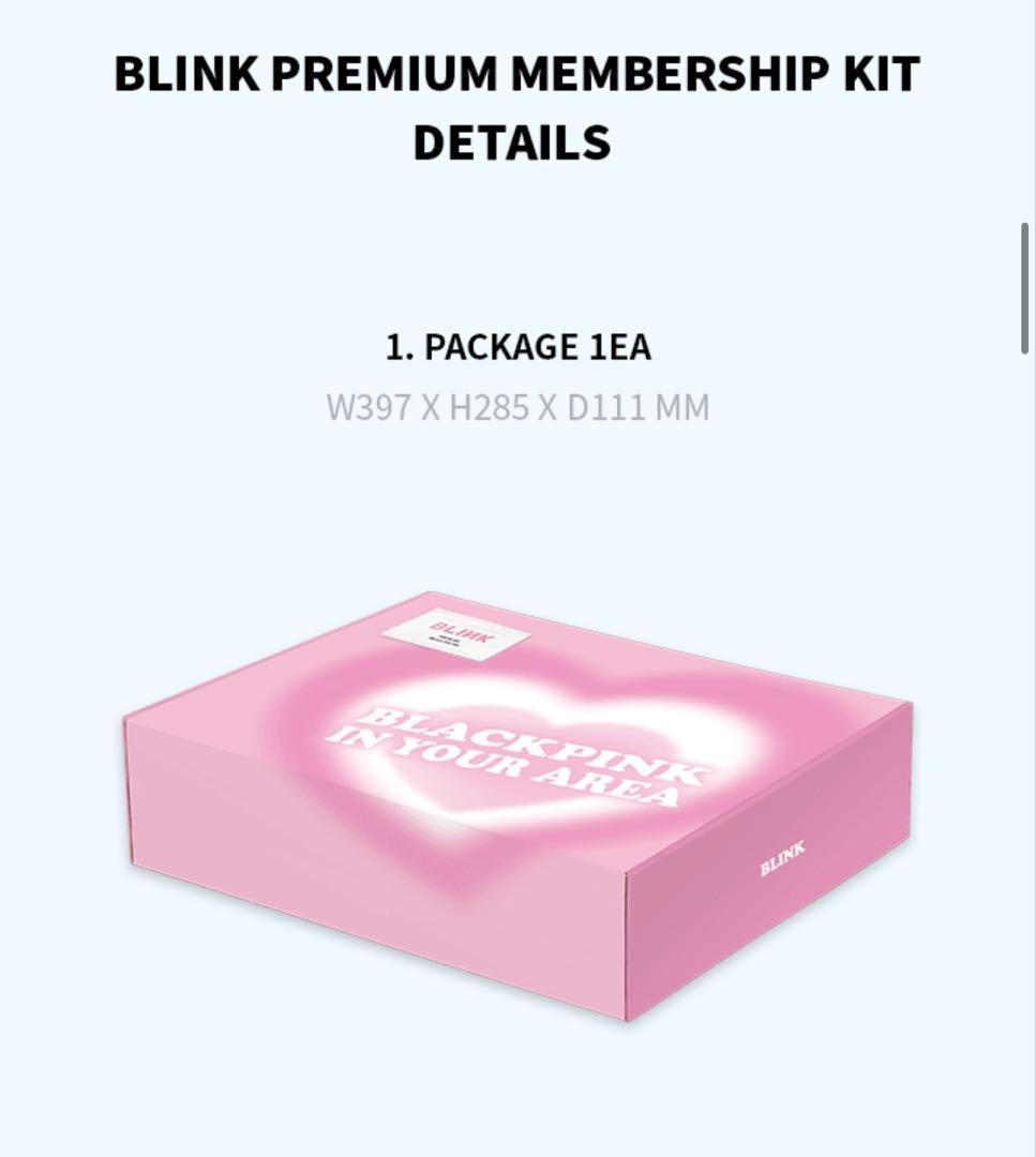 BLACKPINK プレミアムメンバーシップキット+トレカロゼジス