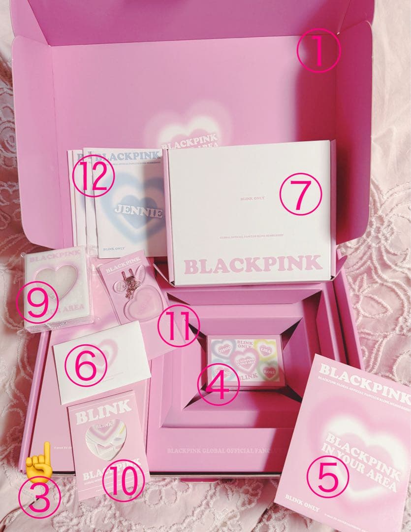 BLACKPINK プレミアムメンバーシップキット+トレカロゼジス