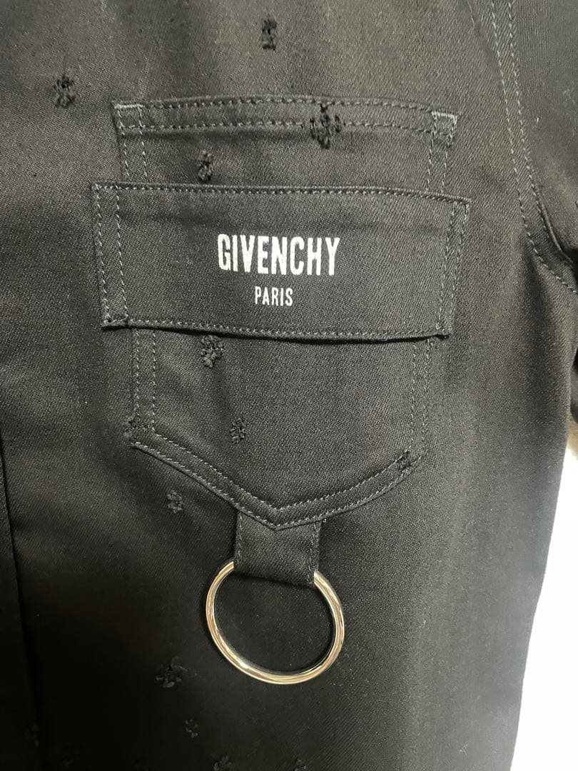 GIVENCHY ダメージデニムジャケット