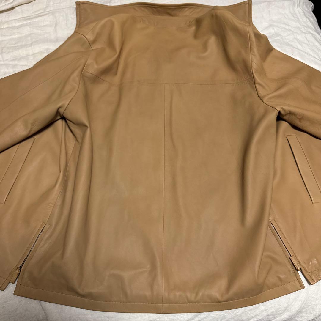 Ralph Lauren ベージュ レザージャケット L