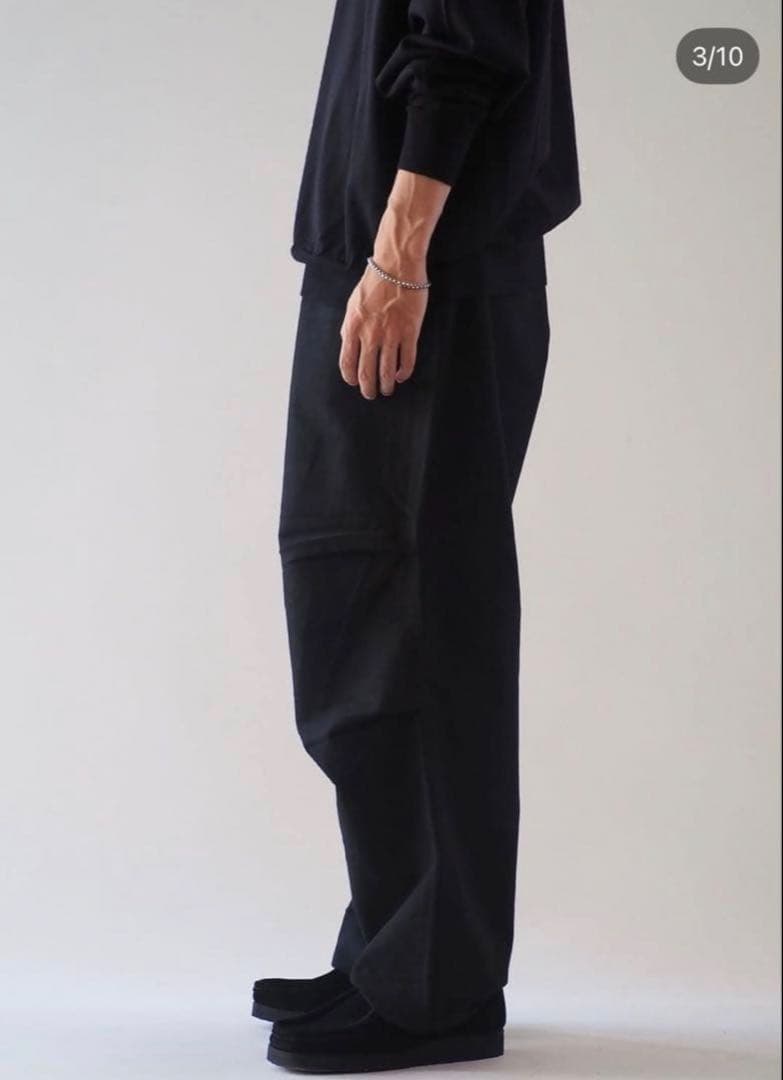 COMOLIモールスキン ニータックパンツ 24AW サイズ2