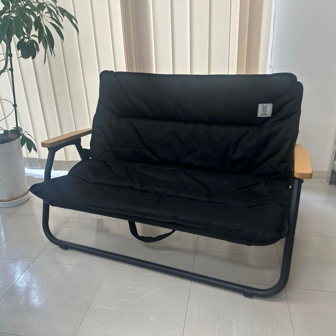 DOD グッドラックソファーロー　CS2-900-BK