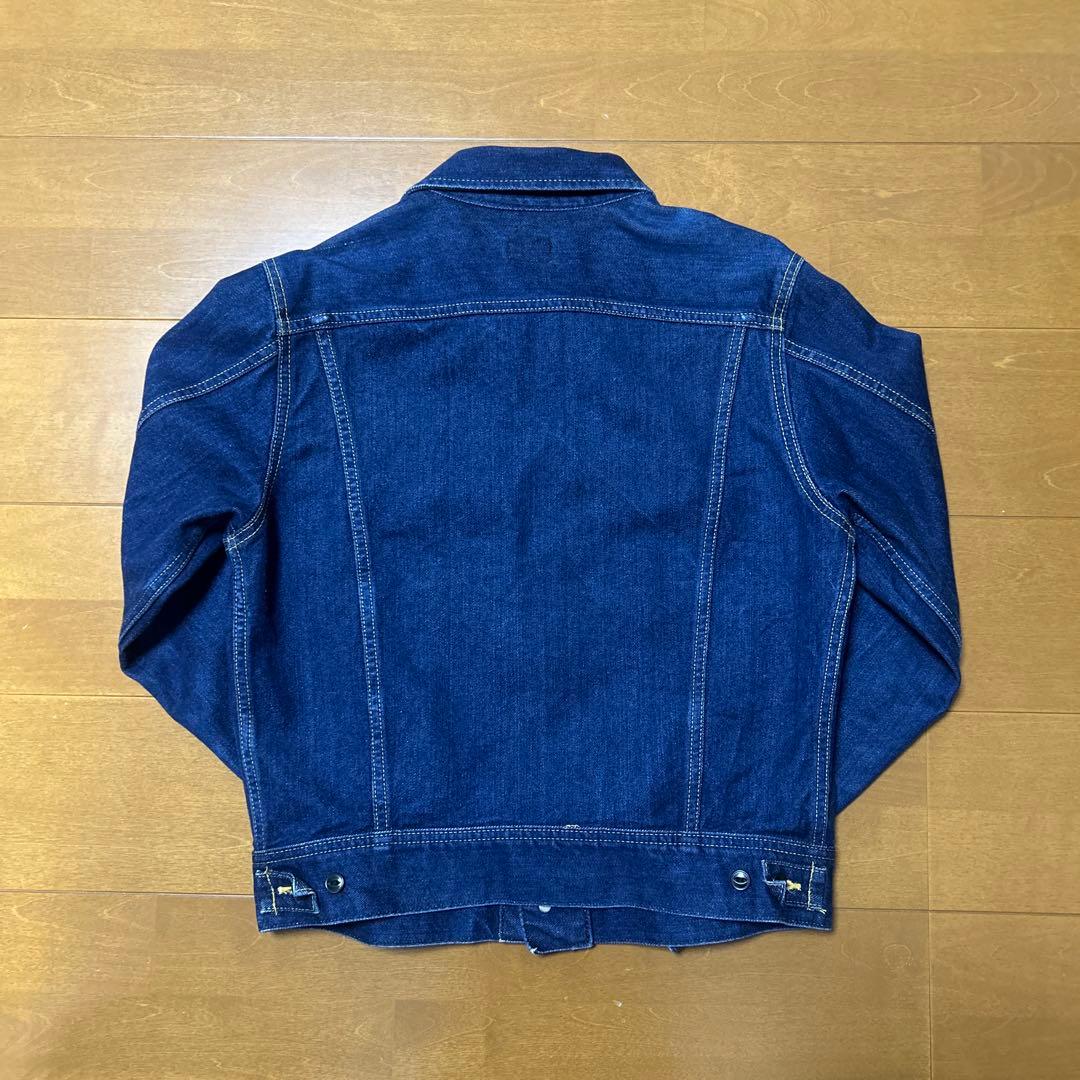 101J復刻 Lee 0411 デニムジャケット 左綾 赤タグ 猫目ボタン M