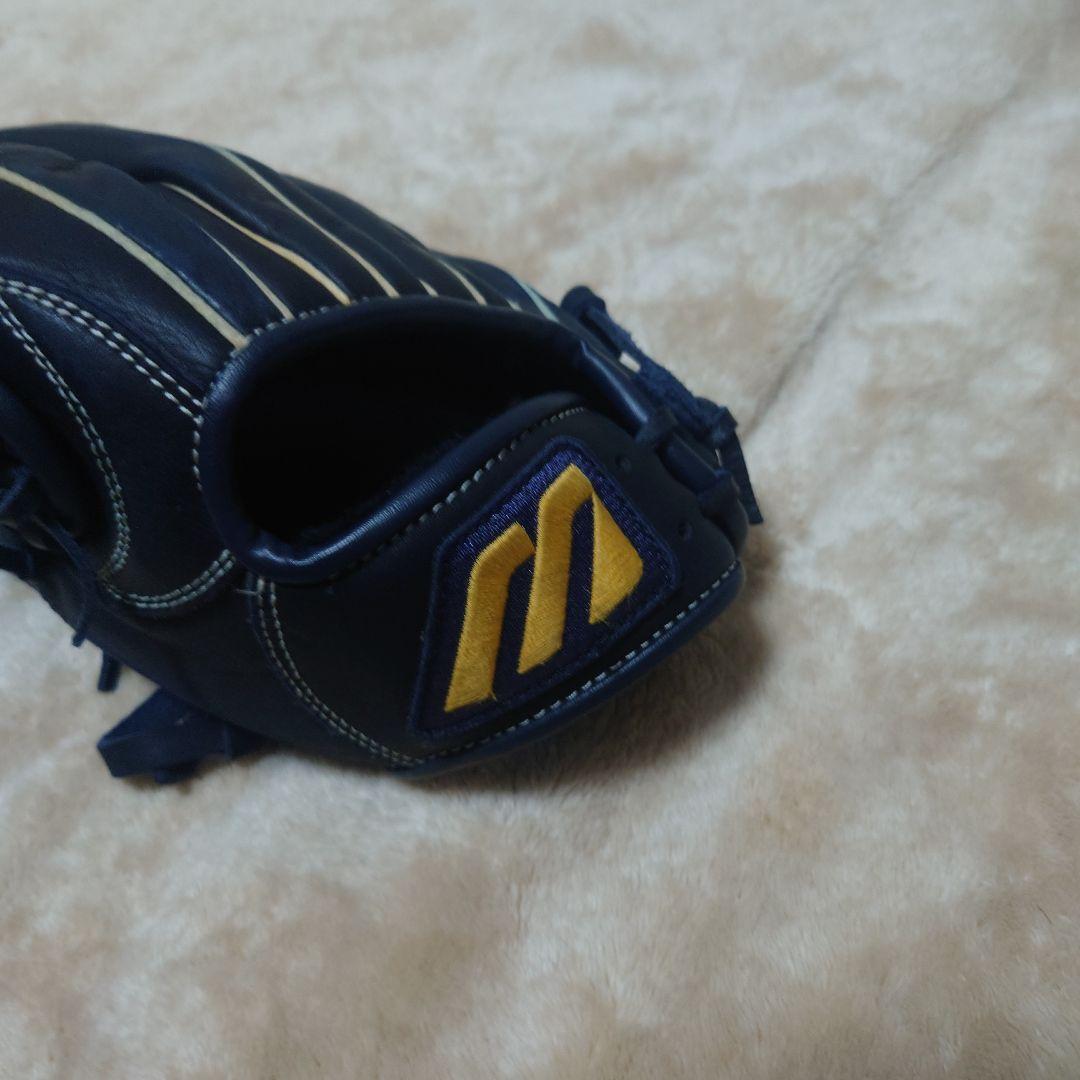 ミズノ グローブ 左 ワールドウィン プロフェッショナルモデル 野球 青