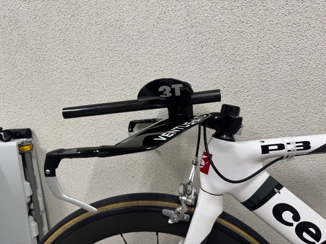 【希少・訳あり】3T VENTUS カーボンTTハンドル（ジャンク扱い）