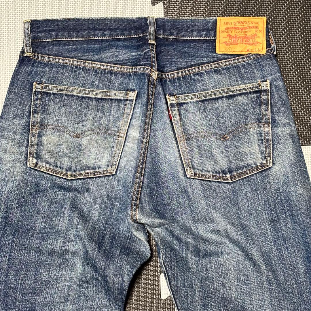 LEVI'S リーバイス LVC 66501復刻 日本製 33 BIG E 赤耳